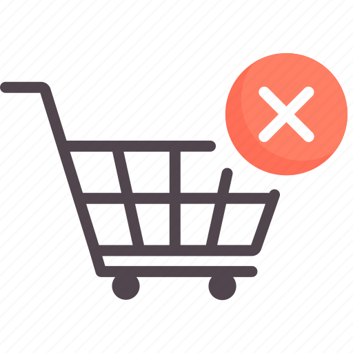 Basket, buy, cancle, cart, dismiss, shopping, trolley icon - Download on Iconfinder