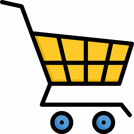 Basket, shopping cart, trolley icon - Download on Iconfinder