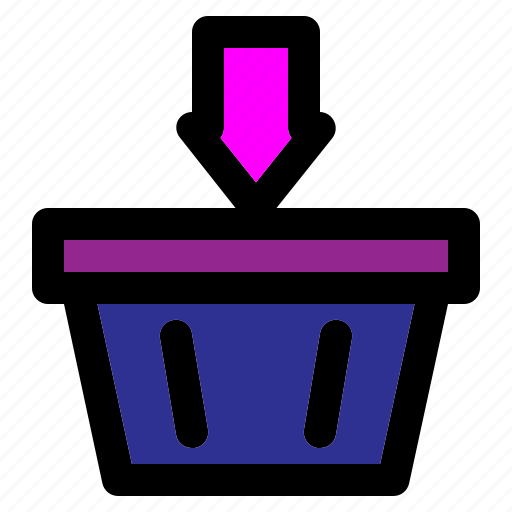 Add, basket, cart, download, order, to, trolley icon - Download on Iconfinder