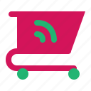 cart, feed, history, shopping, trolley