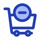 cart, online, shopping, trolley