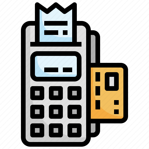 Credit, card, machine, business, and, finance icon - Download on Iconfinder
