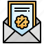 email, message, envelope, over, wheels, multimedia 