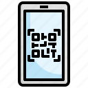 qr, code, ui, commerce, and, shopping, technological