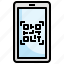 qr, code, ui, commerce, and, shopping, technological 