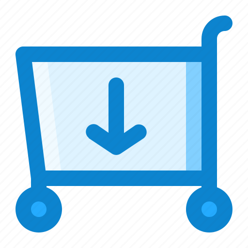 Cart, down, ecommerce, shopping icon - Download on Iconfinder