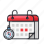 calendar, date, deadline, duration, time 
