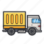 delivery, shipment, transport, transportation, truck 