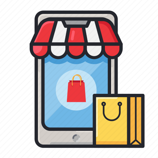 App, e-commerce, mobile, mobile apps, shopping, transaction icon - Download on Iconfinder
