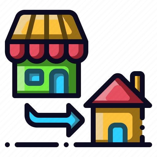 Delivery, home, online, shop, store icon - Download on Iconfinder