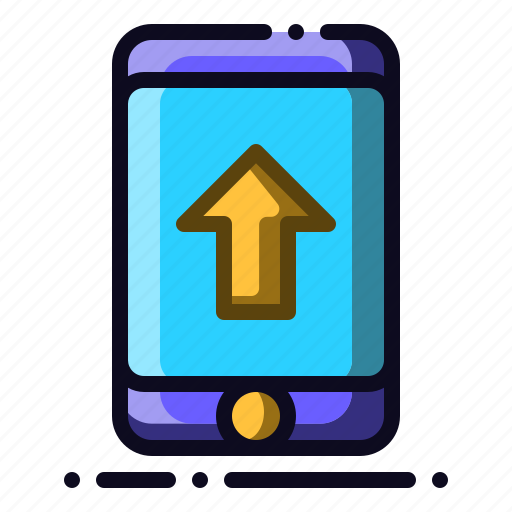 Ecommerce, mobile, smartphone, top, up icon - Download on Iconfinder