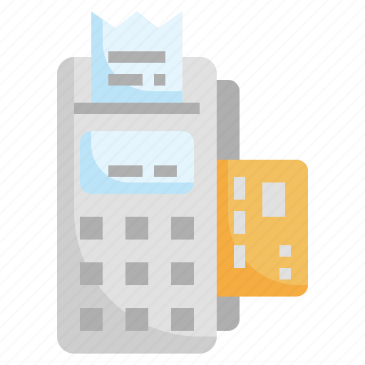 Credit, card, machine, business, and, finance icon - Download on Iconfinder