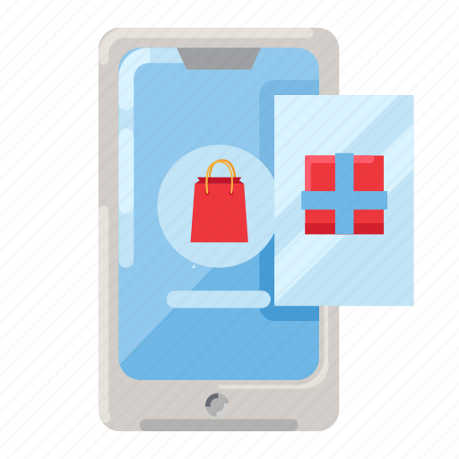 App, device, mobile app, online shop, online shopping, shopping icon - Download on Iconfinder