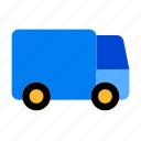 delivery, truck, shopping, car
