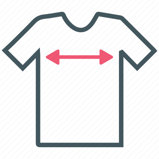 Arrow, clothing, ecommerce, online shopping, shopping, sizes, t-shirt icon - Download on Iconfinder