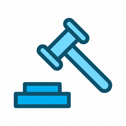 Hammer, judge, justice, law icon - Download on Iconfinder