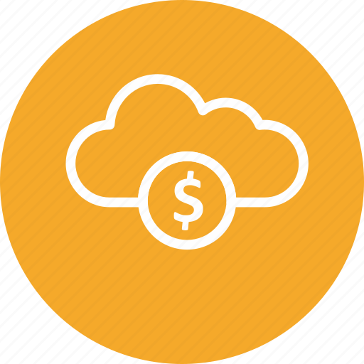 Cloud, coin, finance, money icon - Download on Iconfinder