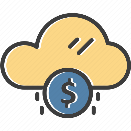 Dollar, business, money, cloud icon - Download on Iconfinder