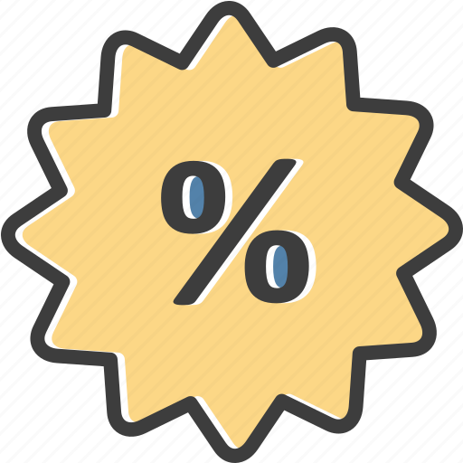Label, percentage, discount, sale icon - Download on Iconfinder