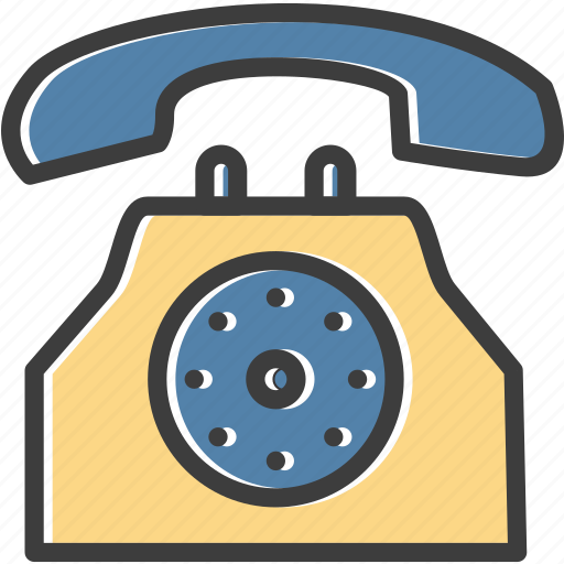 Telephone, call, landline, communication icon - Download on Iconfinder