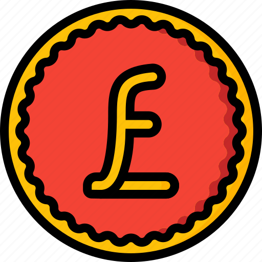Coin, currency, ecommerce, money, payment, pound icon - Download on Iconfinder
