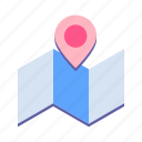 delivery, ecommerce, gps, location, map, position, travel