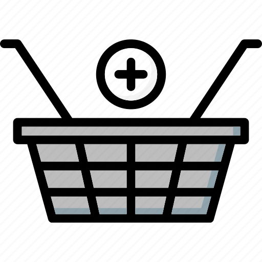 Add, basket, colour, commerce, shopping, to, ultra icon - Download on Iconfinder