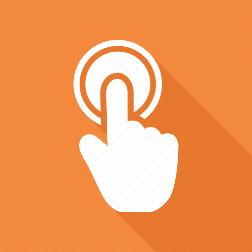 Click, finger, gestures, hand, touch icon - Download on Iconfinder