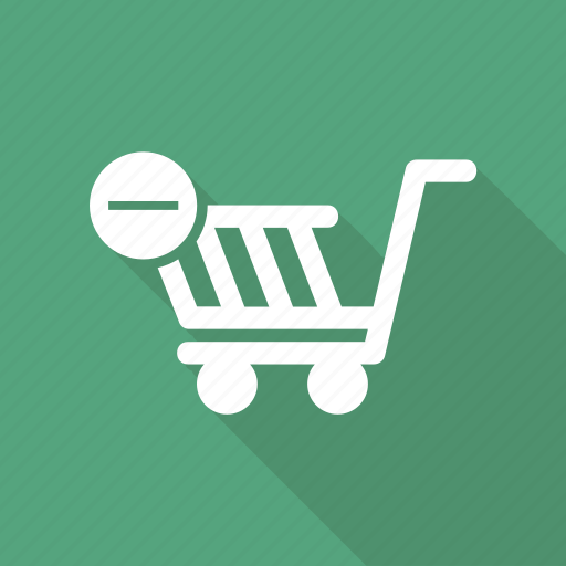 Bag, cart, minus, shop, shopping cart icon - Download on Iconfinder