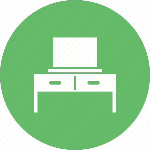 Business, computer, desk, internet, laptop, screen, table icon - Download on Iconfinder