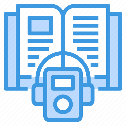 Audio, book, elearning, lesson, music, player icon - Download on Iconfinder