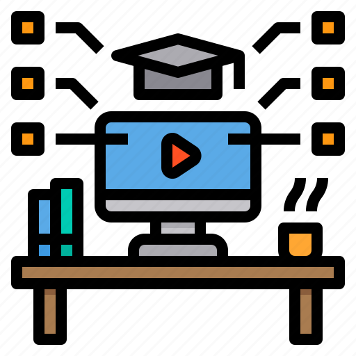 Classroom, computer, desk, elearning, knowledge icon - Download on Iconfinder