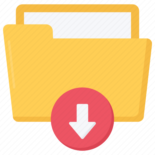 Document, office, information, download, folder icon - Download on Iconfinder