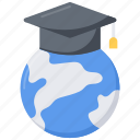 graduation, study, knowledge, education, earth
