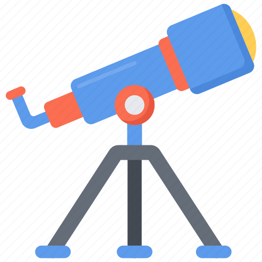 Telescope, search, optics, spyglass, optical icon - Download on Iconfinder