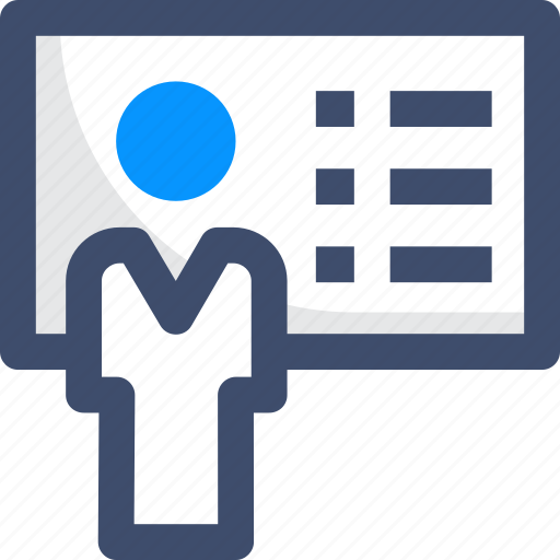 Classroom, conference, instructor, teacher, training icon - Download on Iconfinder