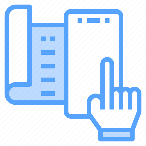 Finger, document, reading, smartphone, hand icon - Download on Iconfinder