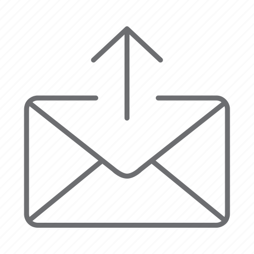 Envelope, mail, email, upload, file, document icon - Download on Iconfinder