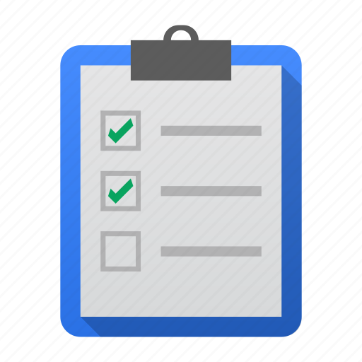 Checklist, list, papper icon - Download on Iconfinder