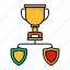 gaming, award, trophy, esports, egames, competition, 1v1 