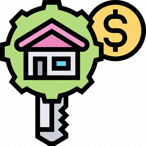 Housing, rental, price, mortgage, estate icon - Download on Iconfinder