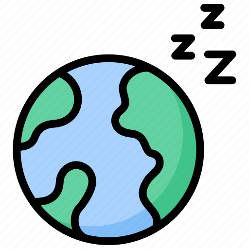 Earth, hour, sleep, rest, earth day icon - Download on Iconfinder