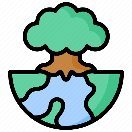 Earth, hour, tree, nature, plant icon - Download on Iconfinder