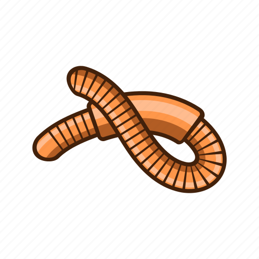 Earthworm, animal, worm icon - Download on Iconfinder