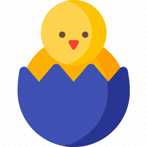 Chicken, egg, brocken, christmas, decoration, easter, holiday icon - Download on Iconfinder