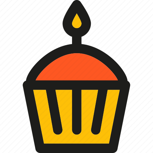 Cupcake, bakery, bread, breakfast, candy, muffin, sweet icon - Download on Iconfinder