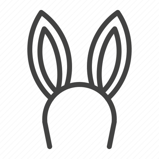 Bunny, ears, easter, rabbit icon