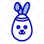 bunny, easter, robbit 