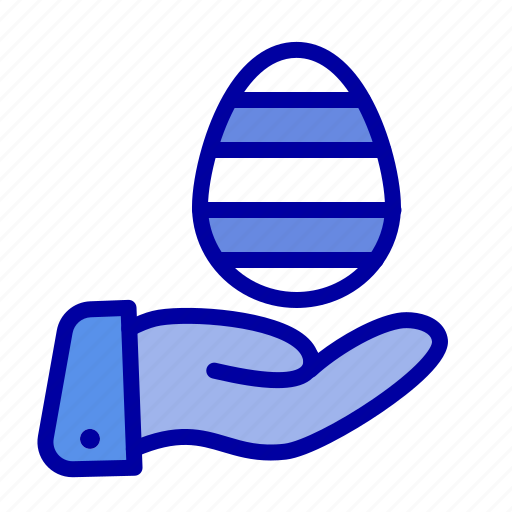 Easter, egg, hand, nature icon - Download on Iconfinder