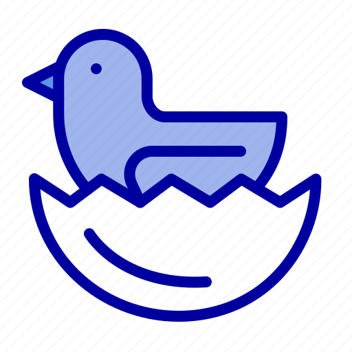 Duck, easter, egg icon - Download on Iconfinder